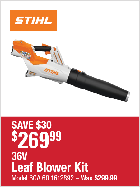 36V Leaf Blower Kit